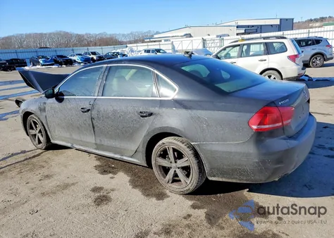 2012 Volkswagen Passat Se z USA, uszkodzony, nr VIN 1VWBH7A30CC062517